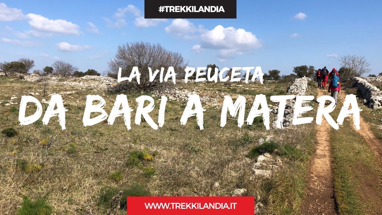 17 – 25 SETTEMBRE 2021!!! –  Il Cammino Materano: via Peuceta: Bari – Matera