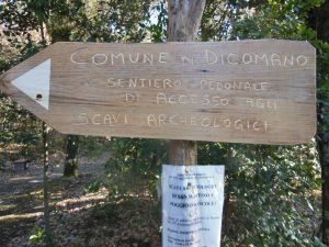 6 febbraio – anello di Dicomano fra scavi e tombe etrusche